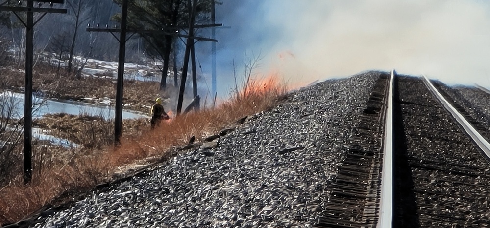 Fort McCoy holds 2023’s first prescribed burn at installation