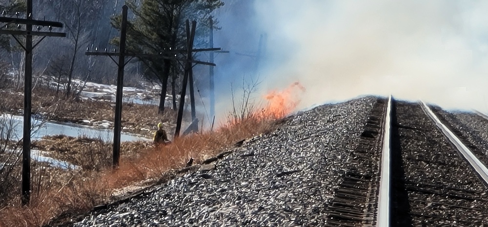 Fort McCoy holds 2023’s first prescribed burn at installation