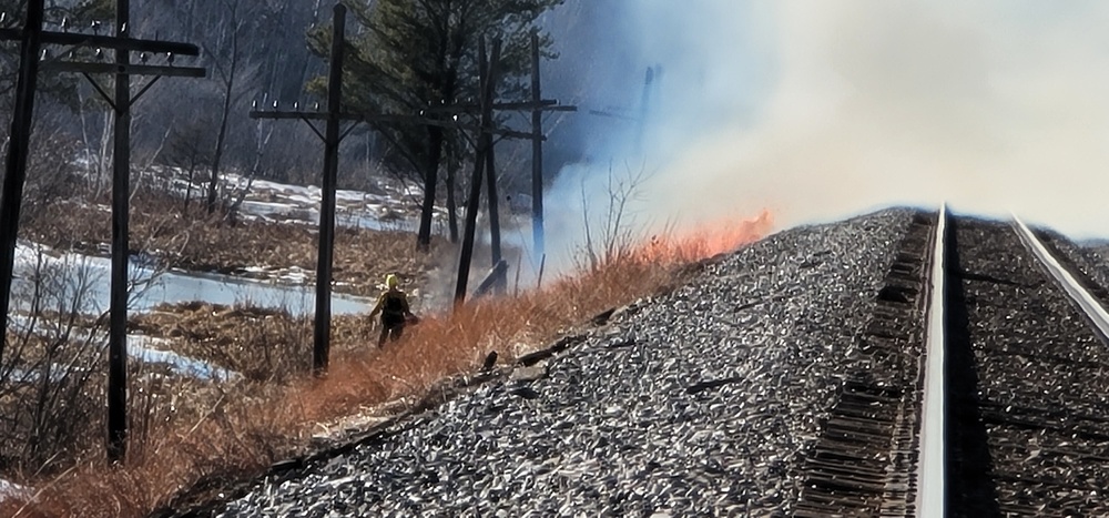 Fort McCoy holds 2023’s first prescribed burn at installation