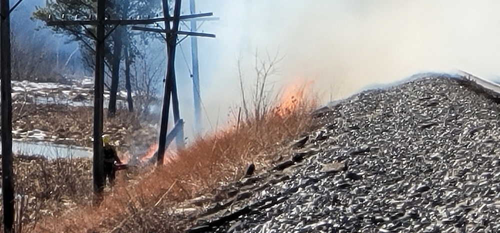 Fort McCoy holds 2023’s first prescribed burn at installation