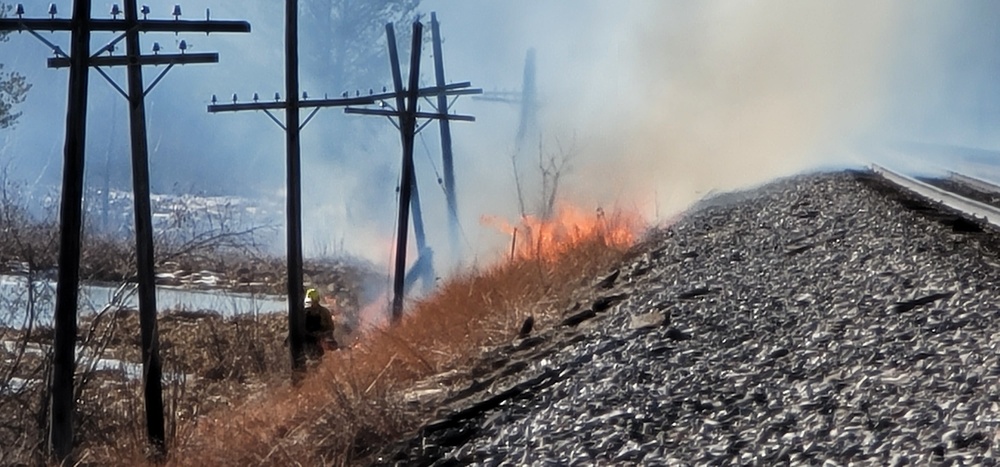 Fort McCoy holds 2023’s first prescribed burn at installation