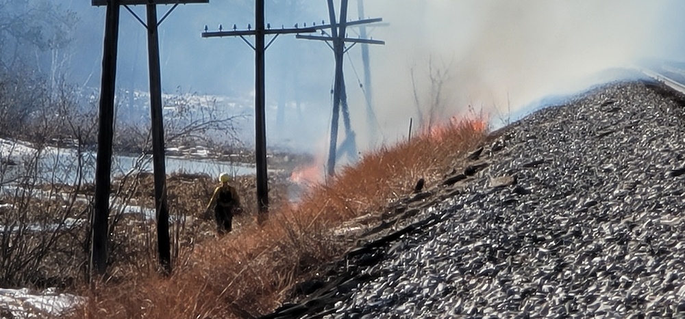 Fort McCoy holds 2023’s first prescribed burn at installation