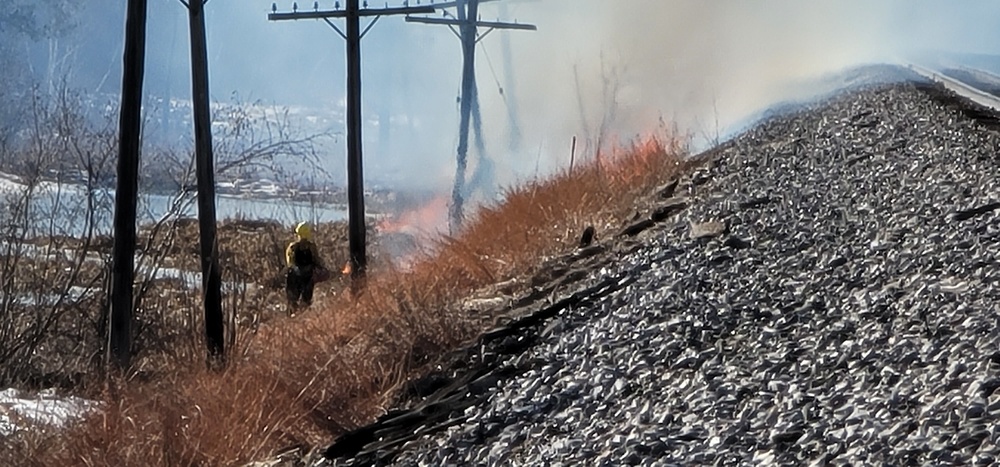 Fort McCoy holds 2023’s first prescribed burn at installation