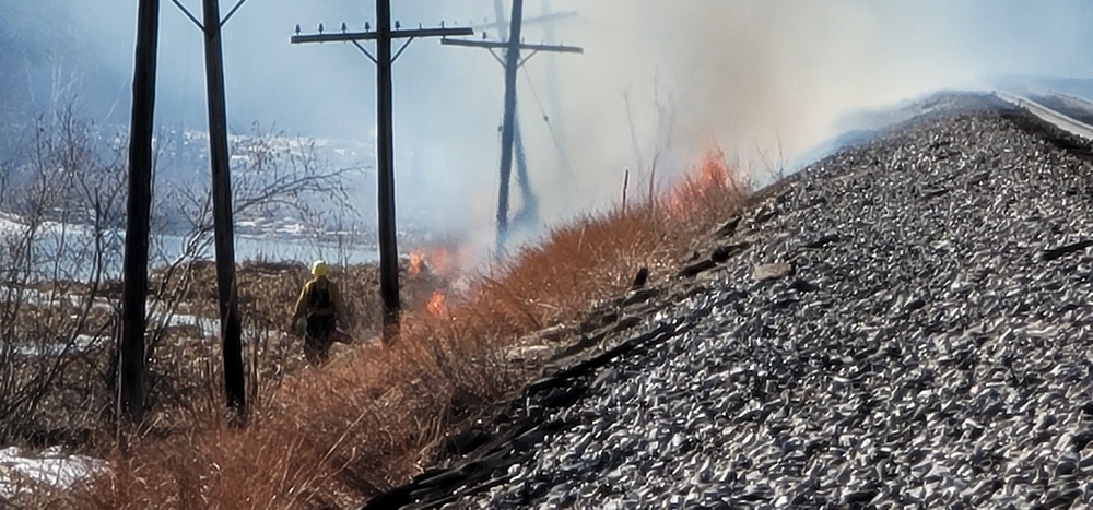 Fort McCoy holds 2023’s first prescribed burn at installation