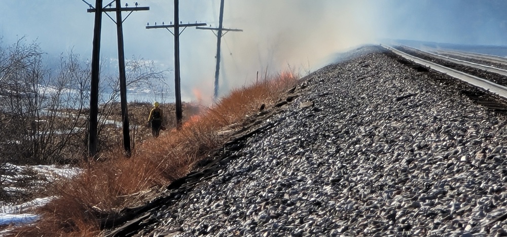 Fort McCoy holds 2023’s first prescribed burn at installation