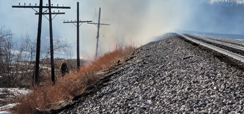 Fort McCoy holds 2023’s first prescribed burn at installation