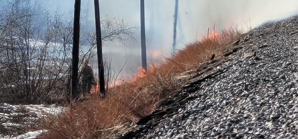 Fort McCoy holds 2023’s first prescribed burn at installation