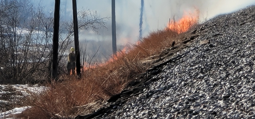 Fort McCoy holds 2023’s first prescribed burn at installation