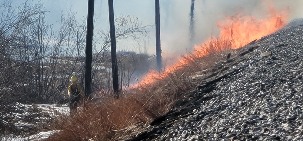 Fort McCoy holds 2023’s first prescribed burn at installation