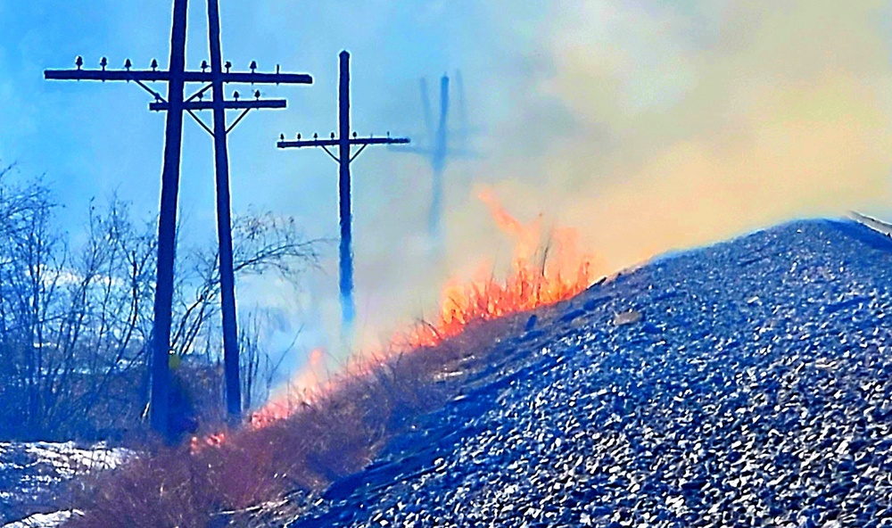 Fort McCoy holds 2023’s first prescribed burn at installation