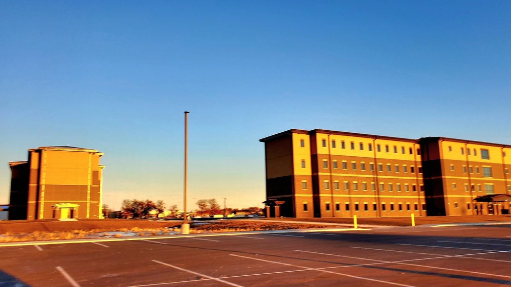 New barracks at Fort McCoy