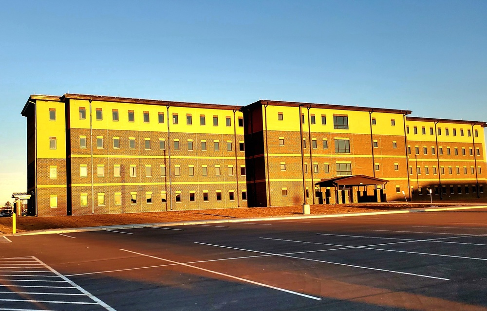 New barracks at Fort McCoy