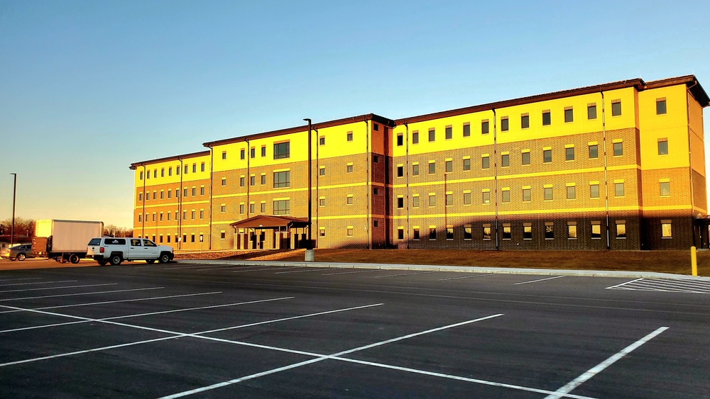 New barracks at Fort McCoy