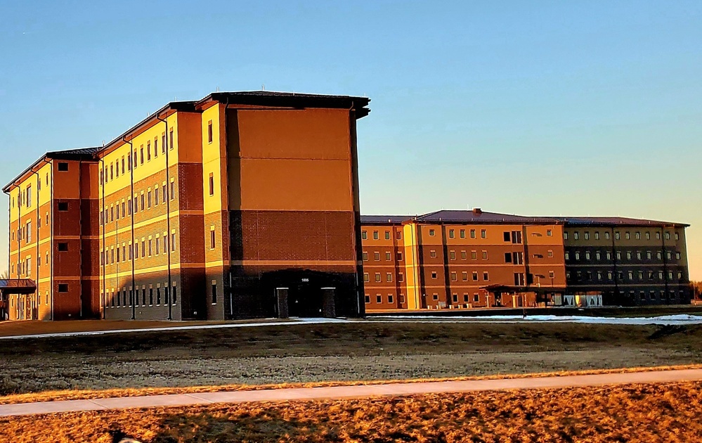 New barracks at Fort McCoy