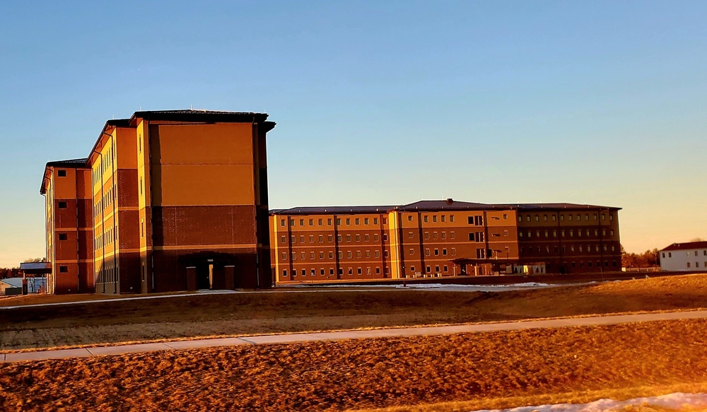 New barracks at Fort McCoy