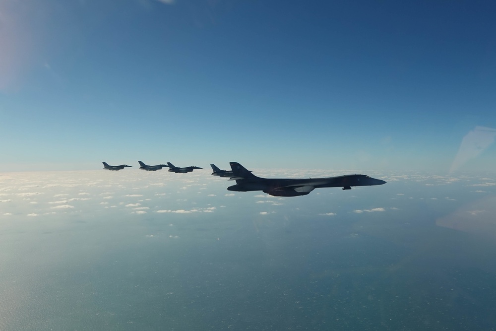 34th Bomb Squadron conducts Bomber Task Force Mission