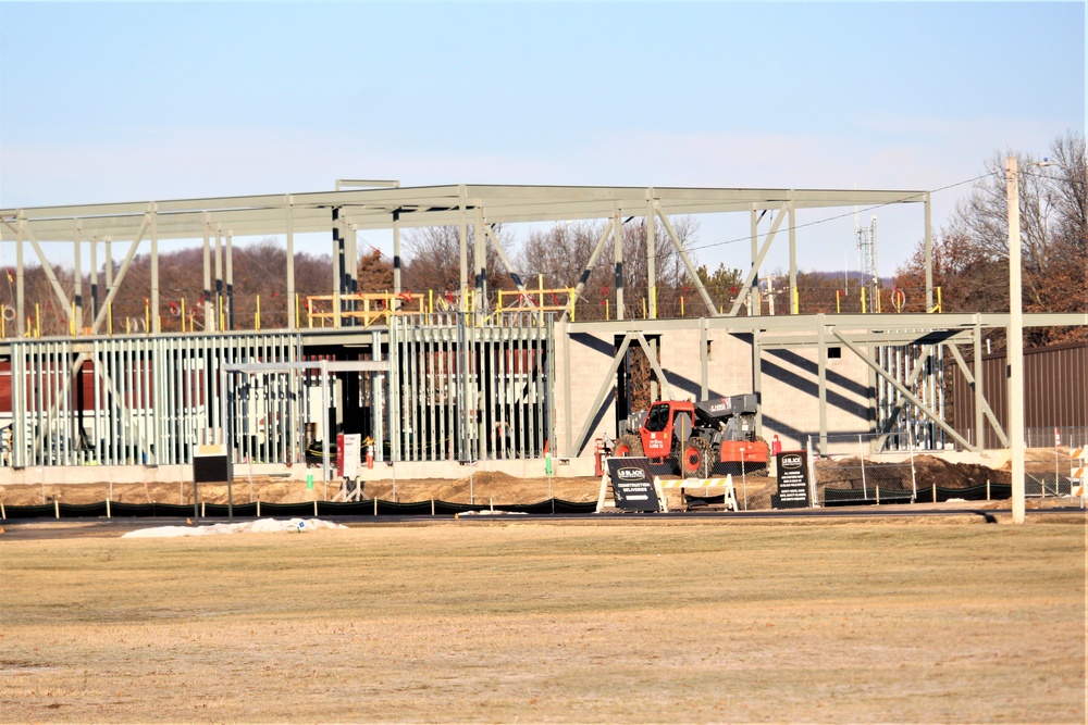 February 2023 construction operations of $11.96 million transient training brigade headquarters at Fort McCoy