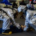 USS Carl Vinson (CVN 70) Sailors Conduct a General Quarters Drill