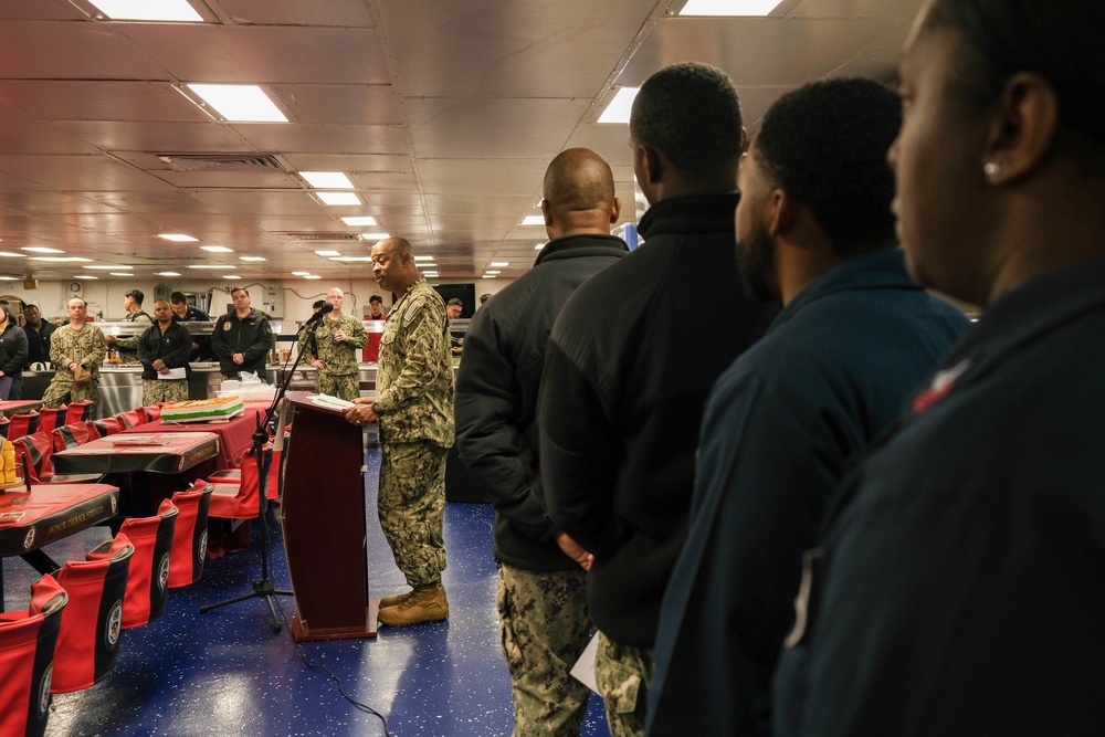 USS Boxer Celebrates Black History Month