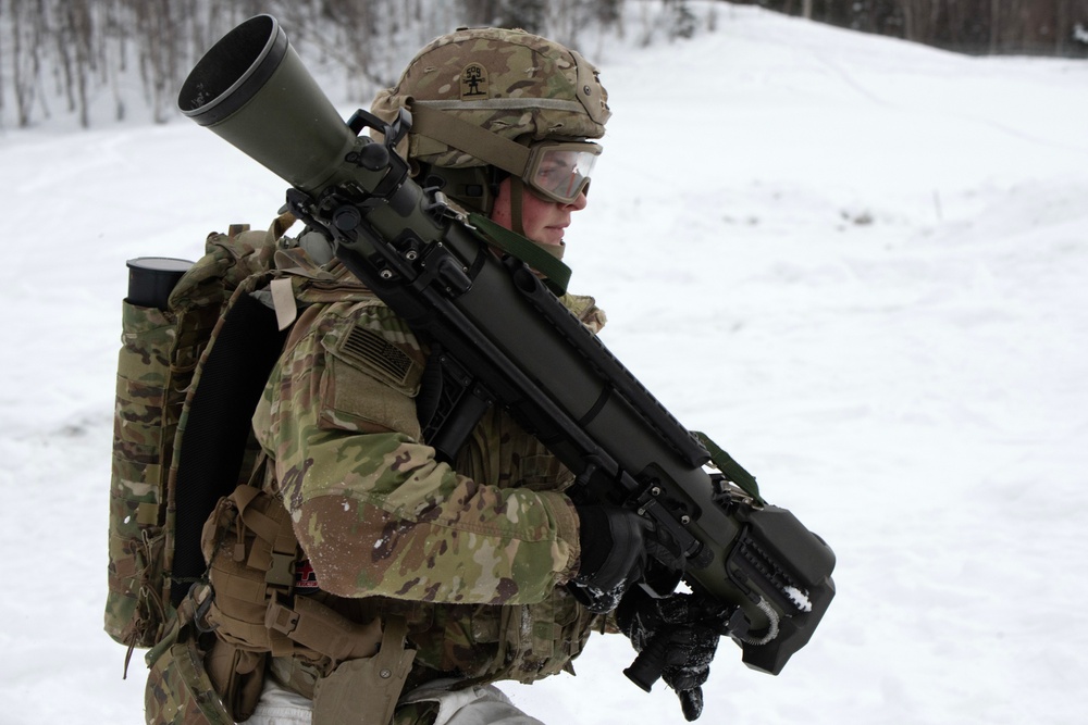 '3 Geronimo' paratroopers conduct CALFEX at JBER, Alaska