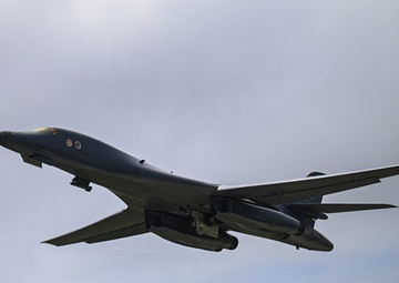 B-1B Lancers participate in Bomber Task Force mission