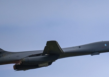 B-1B Lancers participate in Bomber Task Force mission