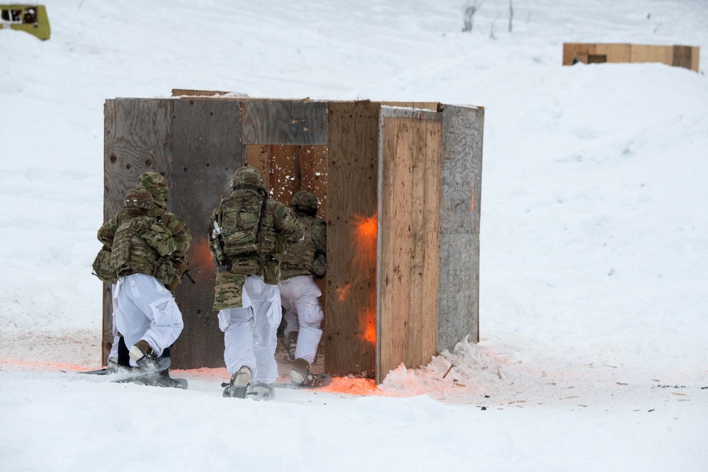 '3 Geronimo' paratroopers conduct CALFEX at JBER, Alaska
