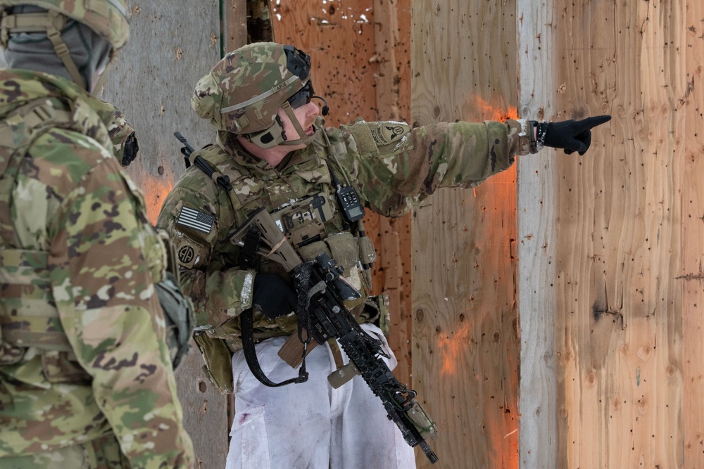 '3 Geronimo' paratroopers conduct CALFEX at JBER, Alaska