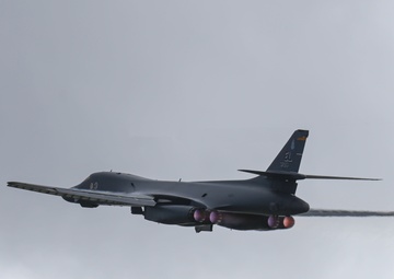 B-1B Lancers participate in Bomber Task Force mission