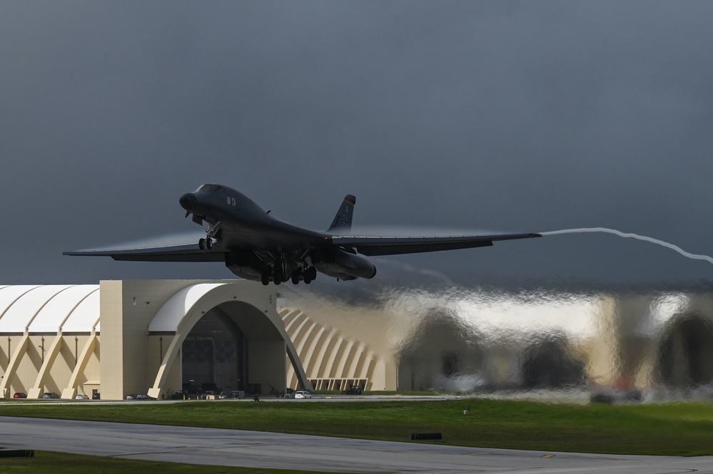 DVIDS - Images - B-1B Lancers Participate In Bomber Task Force Mission ...