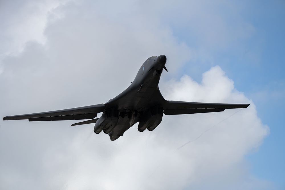 DVIDS - Images - B-1B Lancers Depart In Support Of Bomber Task Force ...