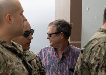 Sailors from USS John Finn (DDG 113) tour MCBH