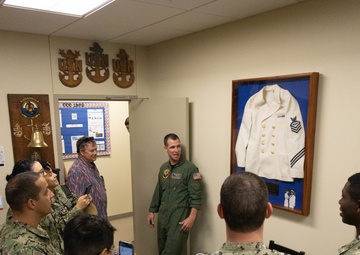 Sailors from USS John Finn (DDG 113) tour MCBH