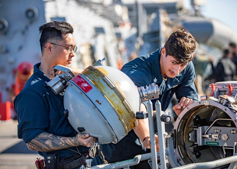 USS Porter Operates in the Atlantic Ocean