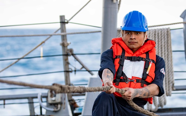 USS Porter Conducts Replenishment-at-Sea