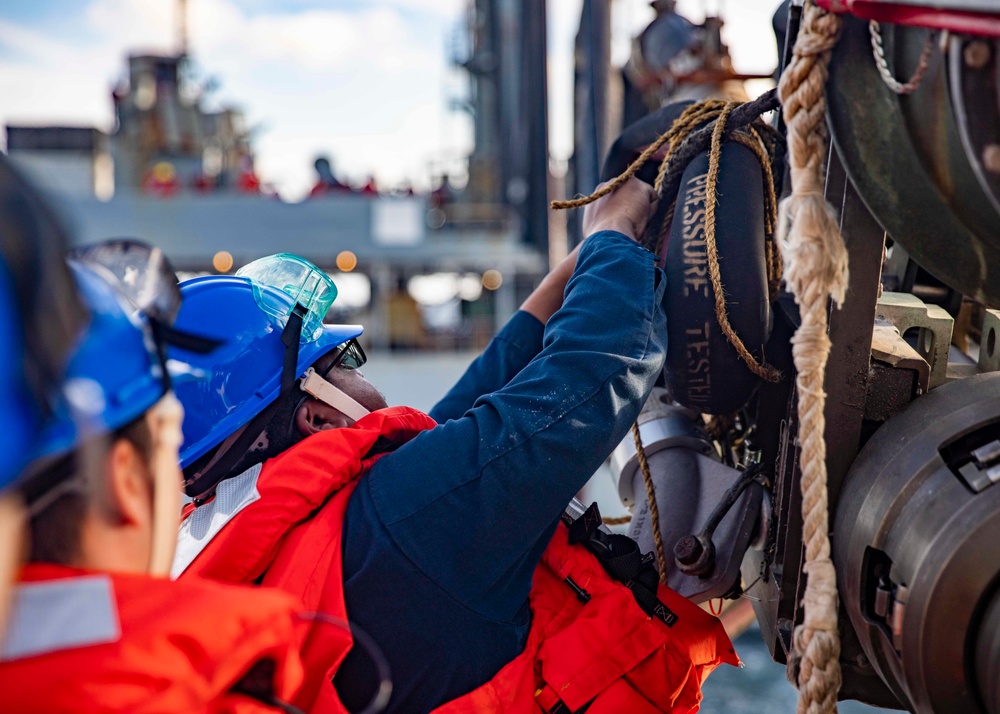 USS Porter Conducts Replenishment-at-Sea