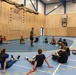 Deployed U.S. Marines Lead Norwegian Youth in Workouts