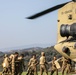 U.S. CH-47F Chinook delivers humanitarian aid supplies to Define, Turkiye