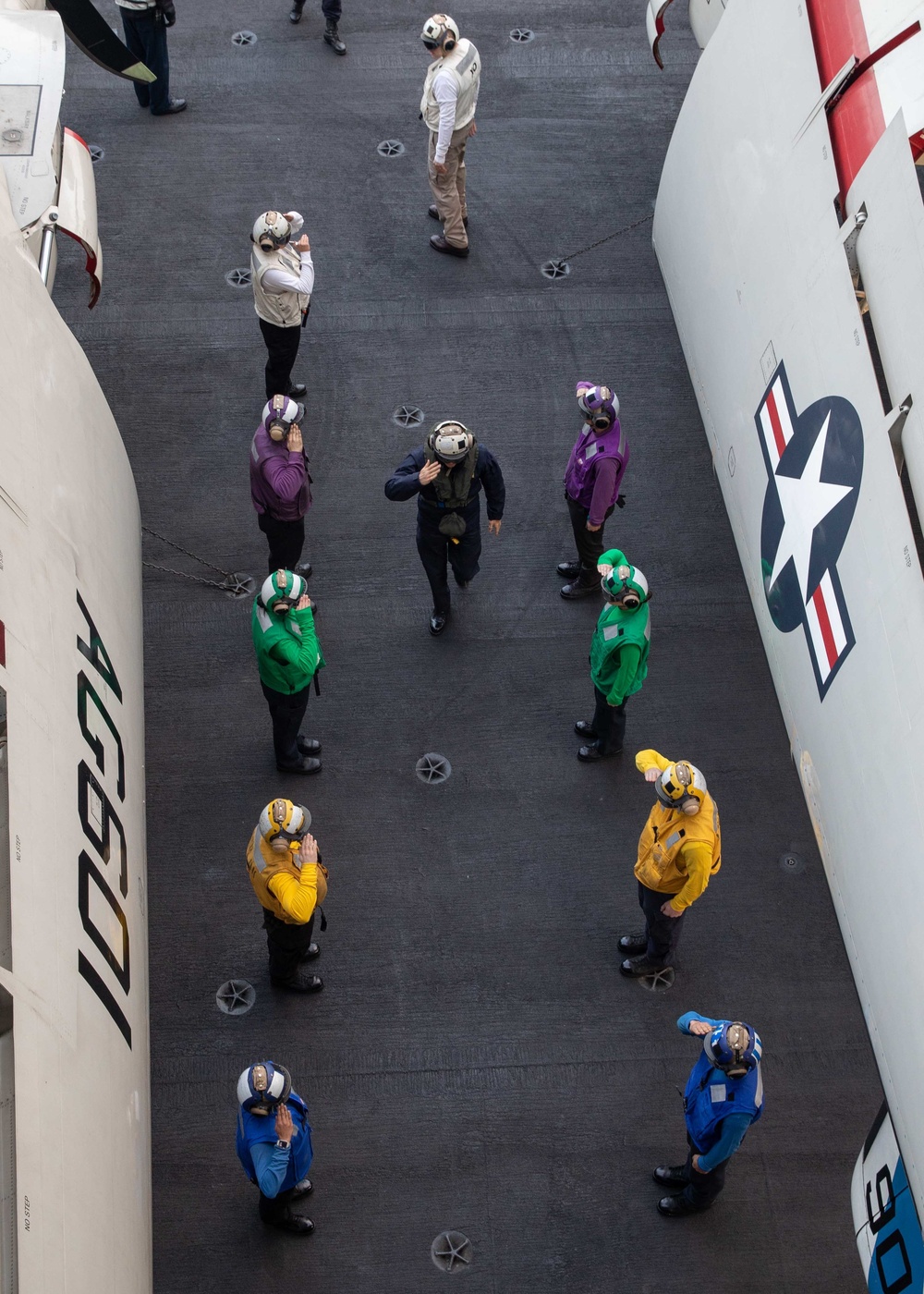 USS George H.W. Bush (CVN 77) Participates in Multicarrier Operations