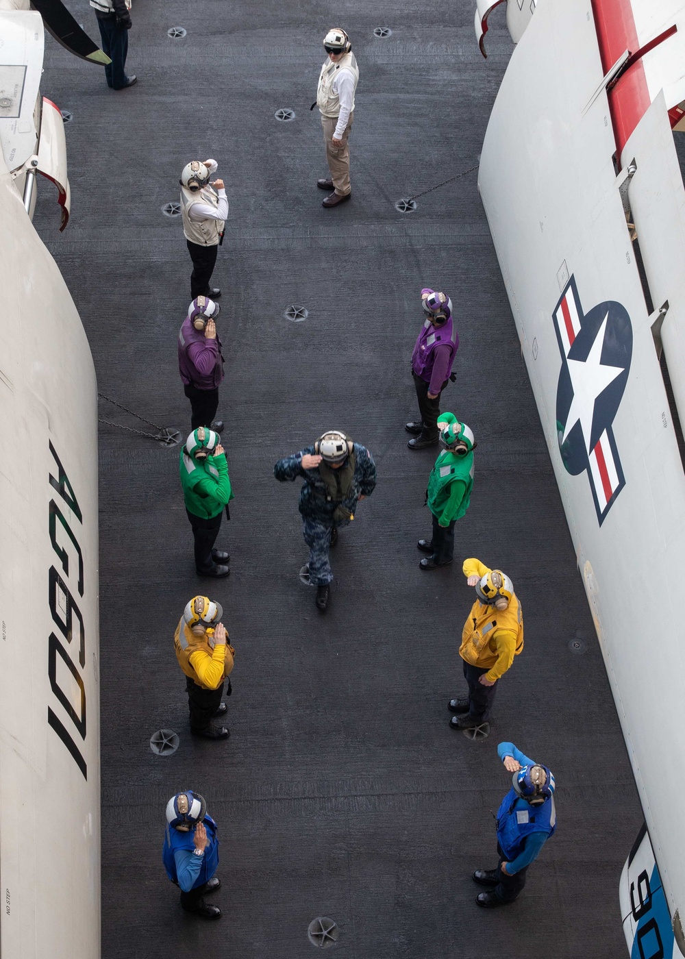 USS George H.W. Bush (CVN 77) Participates in Multicarrier Operations