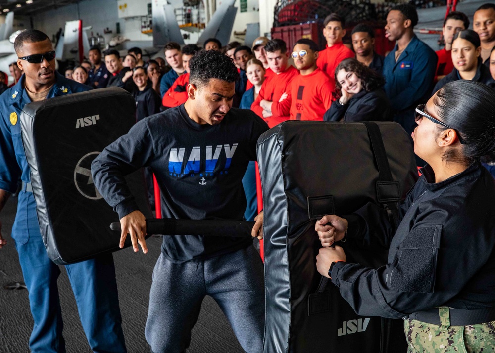 Daily Operations Aboard USS George H.W. Bush (CVN 77)