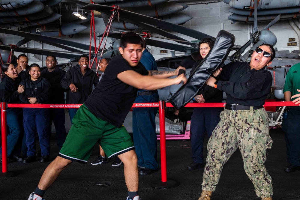 Daily Operations Aboard USS George H.W. Bush (CVN 77)