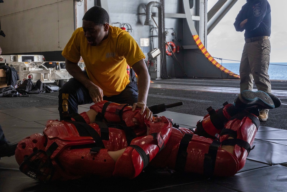 Daily Operations Aboard USS George H.W. Bush (CVN 77)