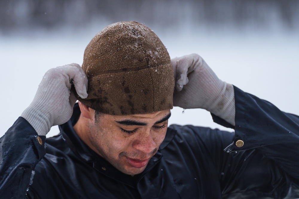 Soldiers conduct Winter Warfare Training during Arctic Forge 2023