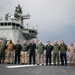 Carrier Strike Group (CSG) 10 Visits Spanish Navy Ship ESPS Juan Carlos 1 (LHD 61)