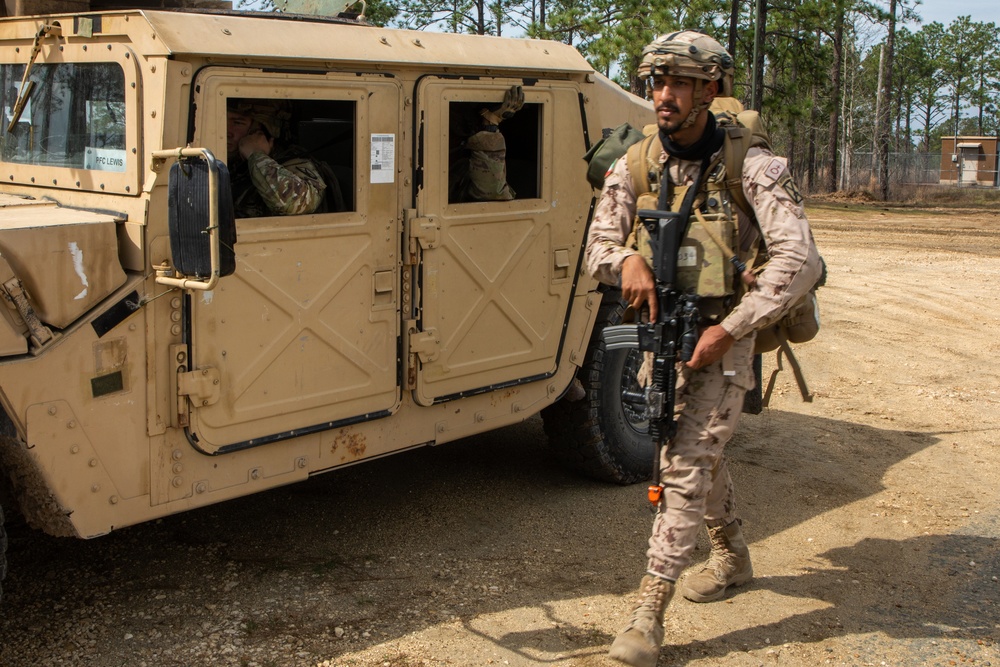 UAE and U.S. troops initiate operations at JRTC