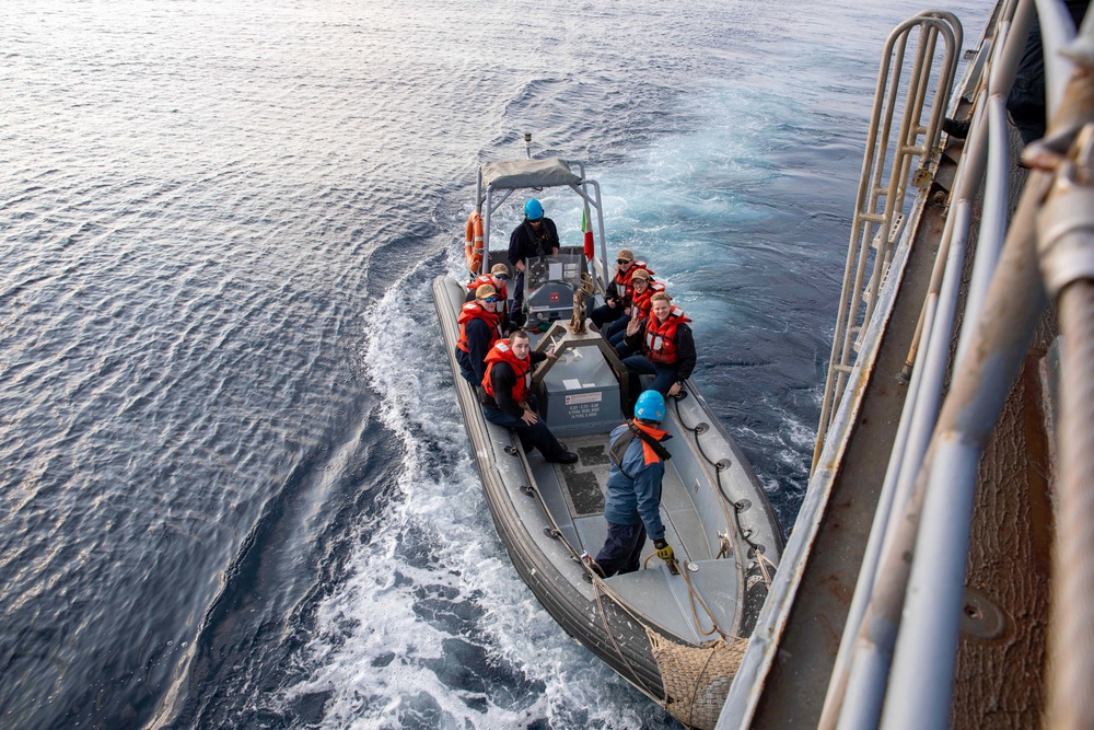 USS Leyte Gulf (CG 55) Daily Operations