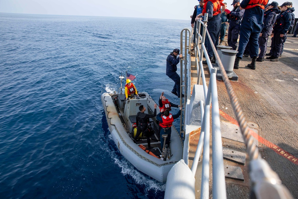 USS Leyte Gulf (CG 55) Daily Operations