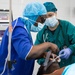 U.S., Senegal medical professionals prep patients for surgery during MEDREX