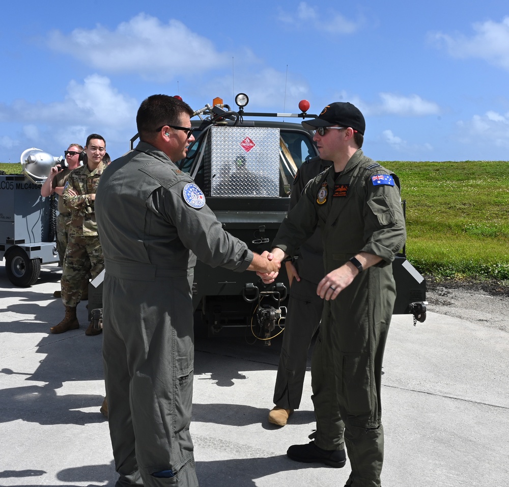 Joint forces come together to discusses the capabilities of the MQ-9 Reaper